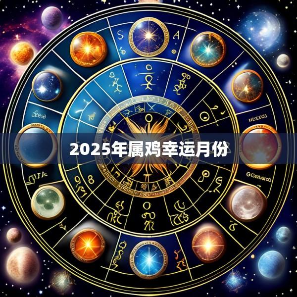 2025年属鸡幸运月份