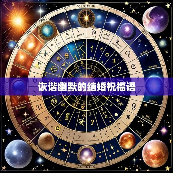 诙谐幽默的结婚祝福语