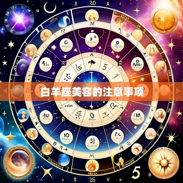 白羊座美容的注意事项
