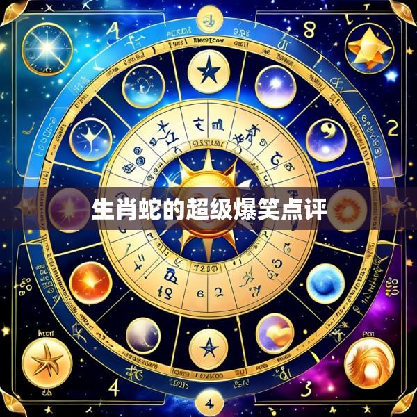 生肖蛇的超级爆笑点评