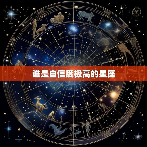 谁是自信度极高的星座