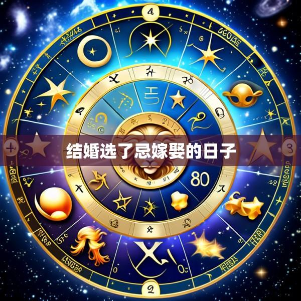 结婚选了忌嫁娶的日子