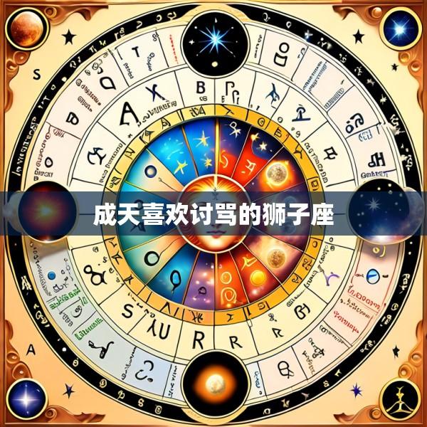 成天喜欢讨骂的狮子座
