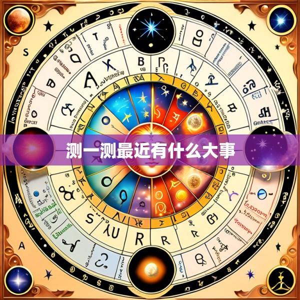 测一测最近有什么大事