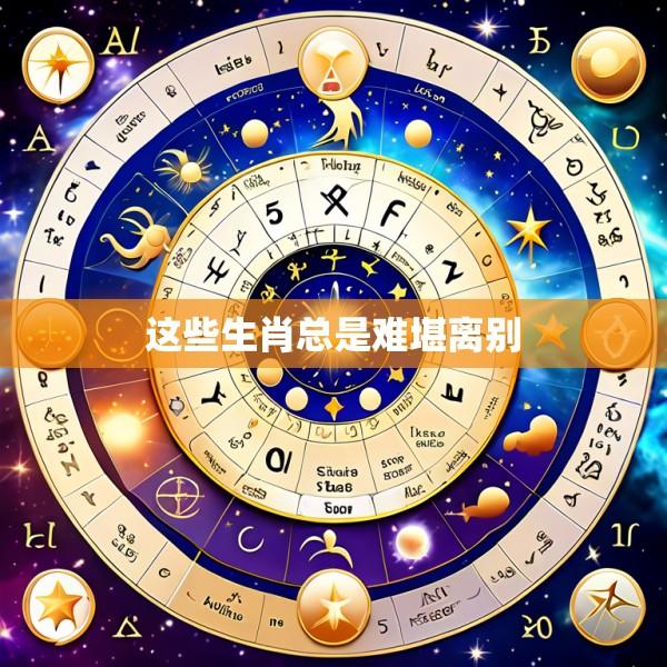 这些生肖总是难堪离别