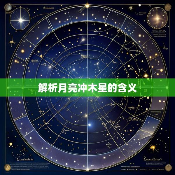 解析月亮冲木星的含义