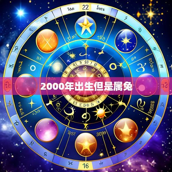 2000年出生但是属兔