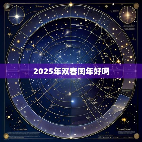 2025年双春闰年好吗