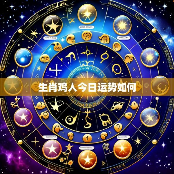 生肖鸡人今日运势如何