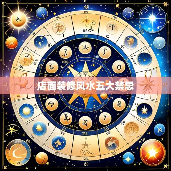 店面装修风水五大禁忌