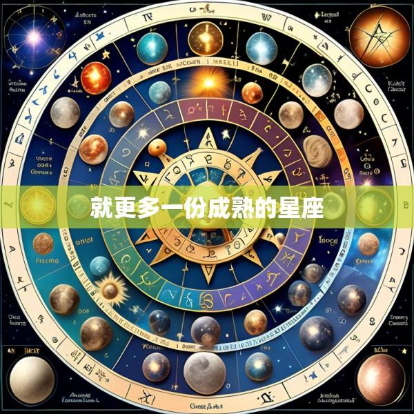 就更多一份成熟的星座