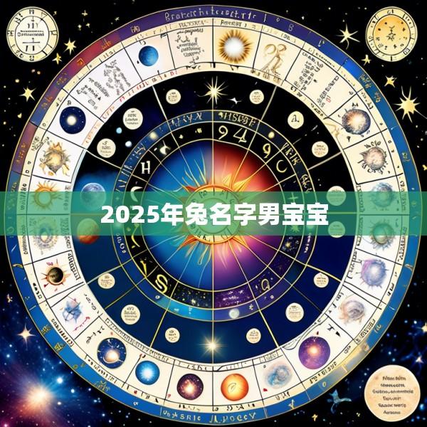 2025年兔名字男宝宝