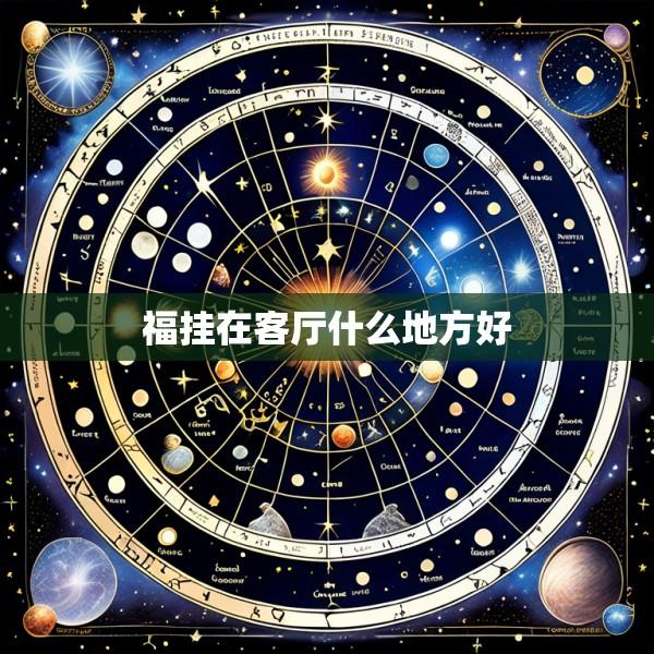 福挂在客厅什么地方好