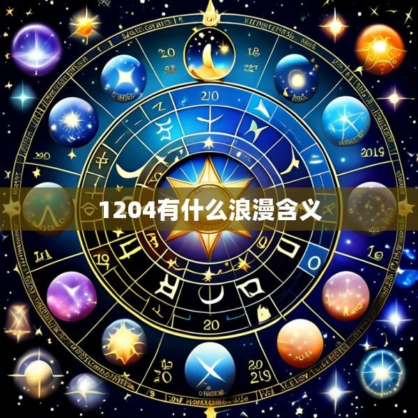 1204有什么浪漫含义