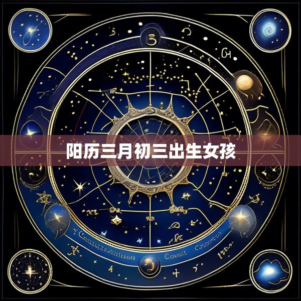 阳历三月初三出生女孩