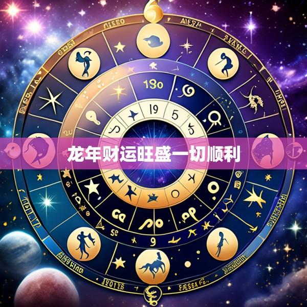 龙年财运旺盛一切顺利