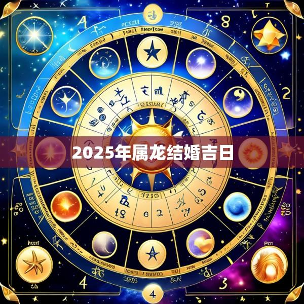 2025年属龙结婚吉日