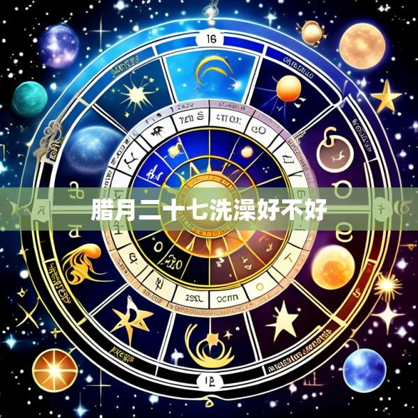 腊月二十七洗澡好不好