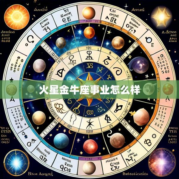 火星金牛座事业怎么样