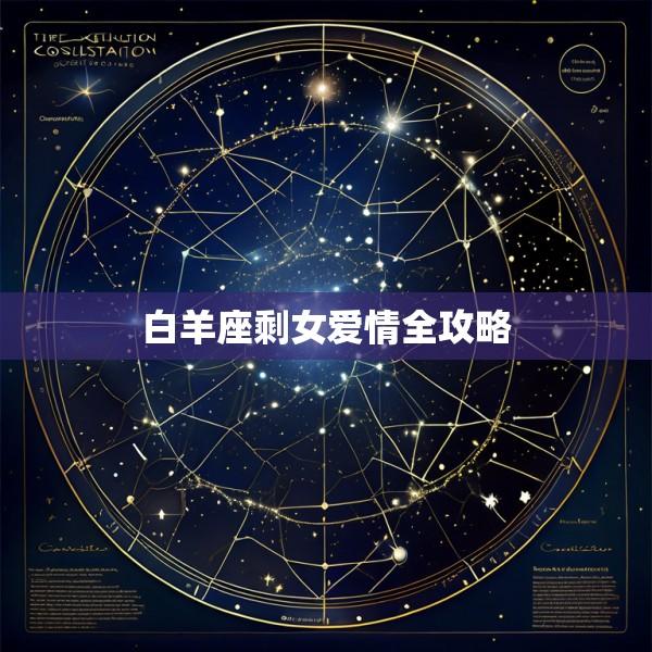 白羊座剩女爱情全攻略