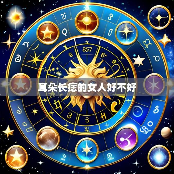 耳朵长痣的女人好不好