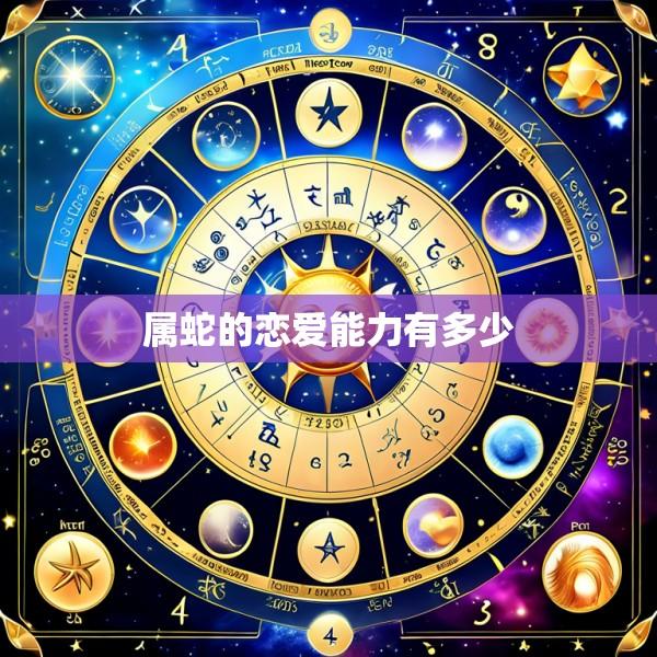 属蛇的恋爱能力有多少