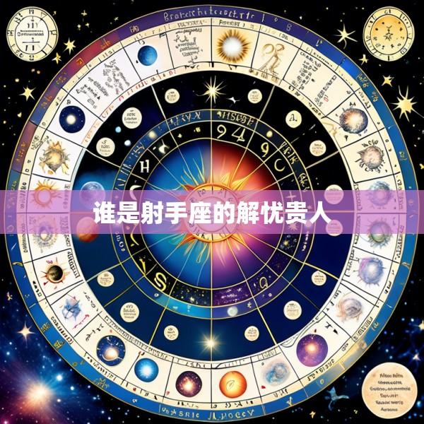 谁是射手座的解忧贵人
