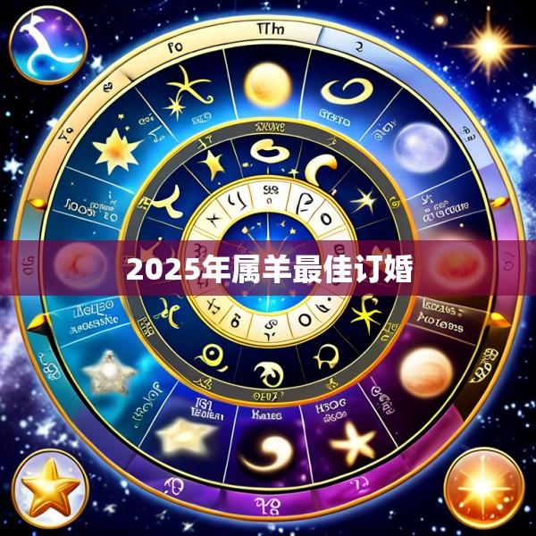 2025年属羊最佳订婚