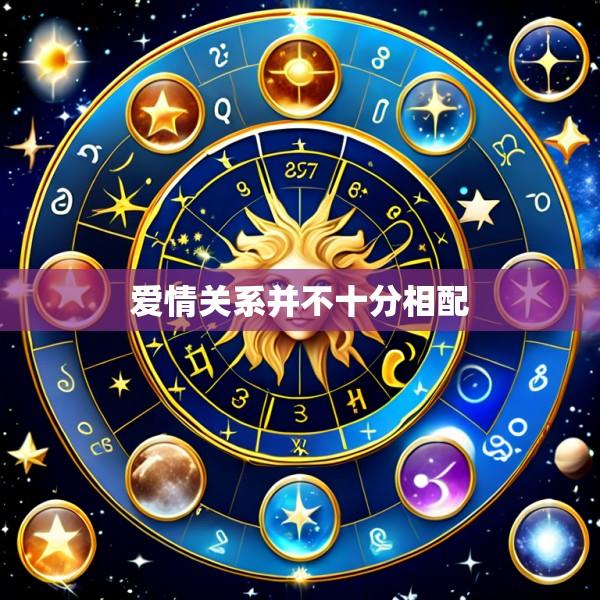 爱情关系并不十分相配