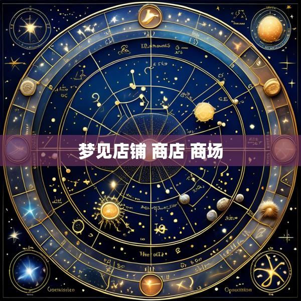 梦见店铺 商店 商场