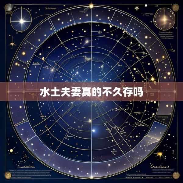 水土夫妻真的不久存吗