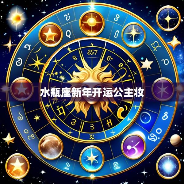 水瓶座新年开运公主妆