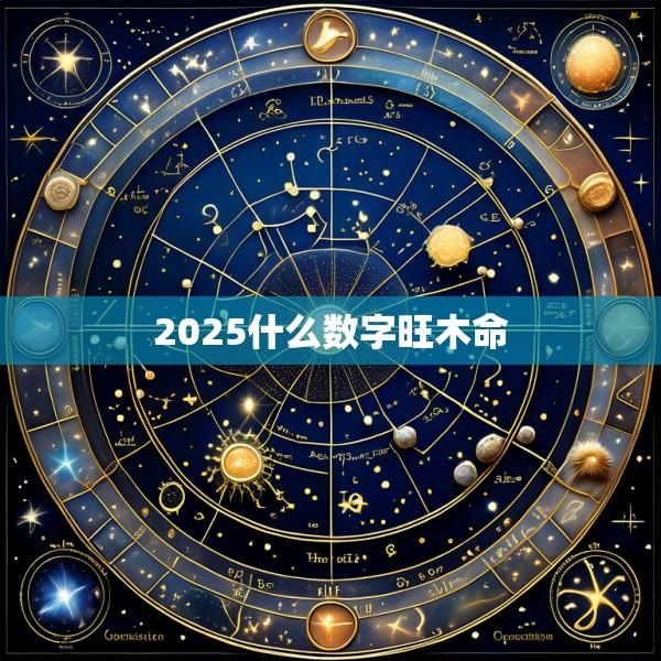 2025什么数字旺木命