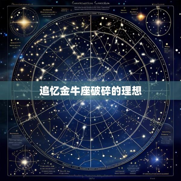 追忆金牛座破碎的理想