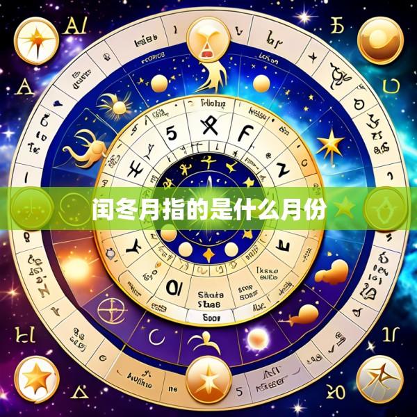 闰冬月指的是什么月份