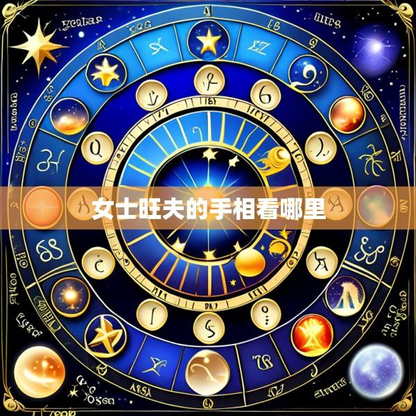 女士旺夫的手相看哪里