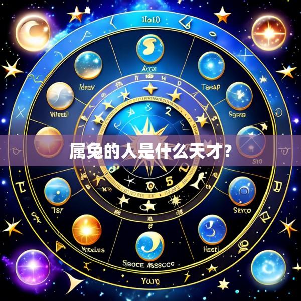 属兔的人是什么天才？