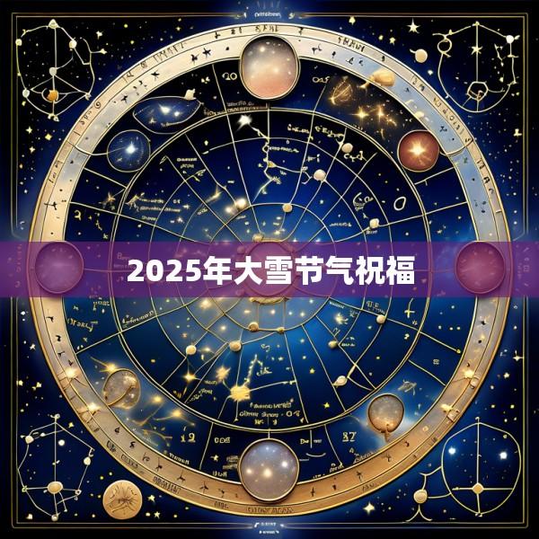 2025年大雪节气祝福