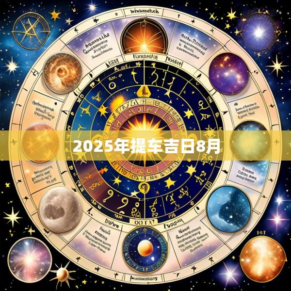2025年提车吉日8月