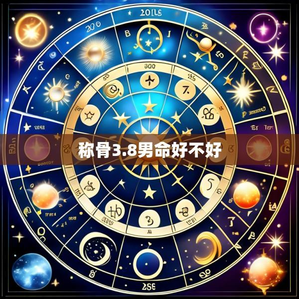 称骨3.8男命好不好
