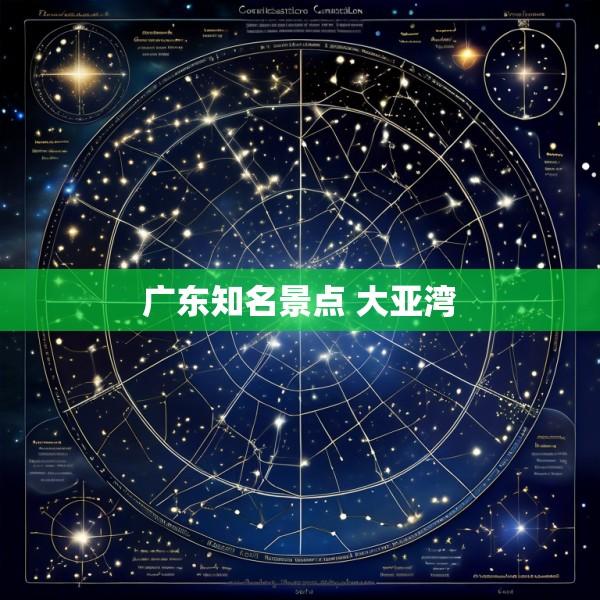 广东知名景点 大亚湾