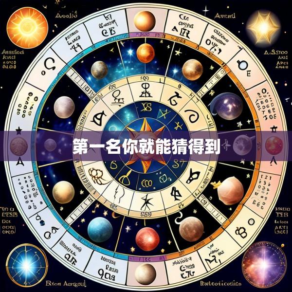 第一名你就能猜得到