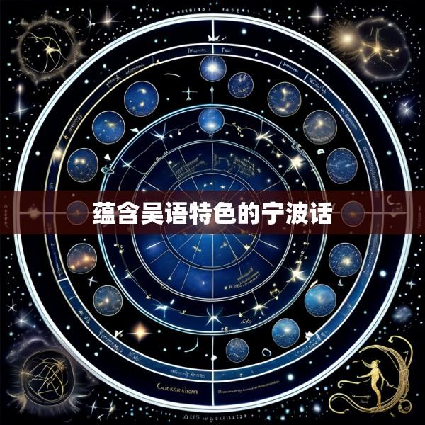 蕴含吴语特色的宁波话