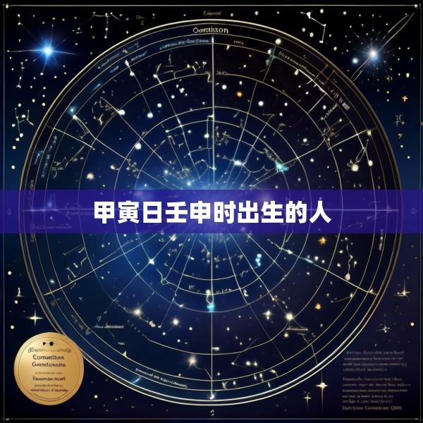 甲寅日壬申时出生的人
