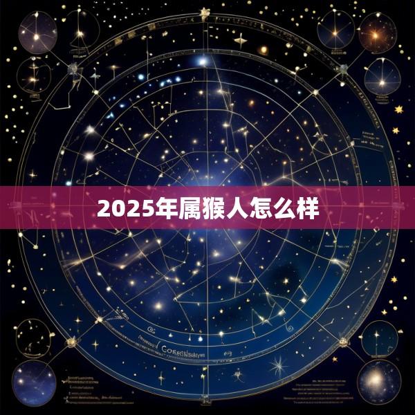 2025年属猴人怎么样