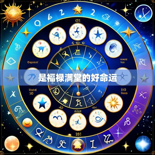 是福禄满堂的好命运