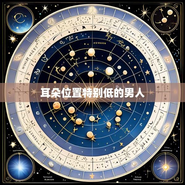 耳朵位置特别低的男人