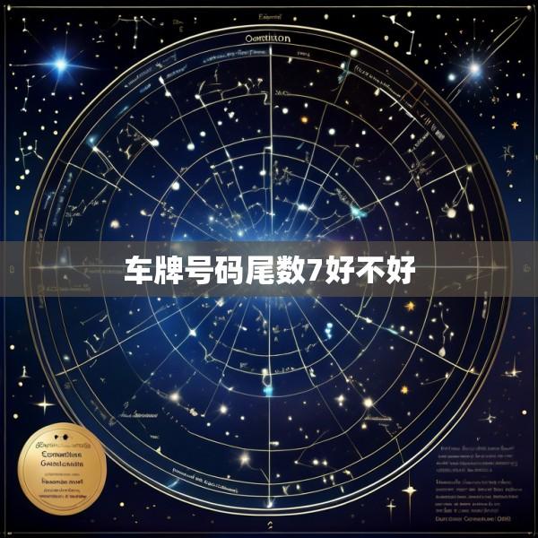 车牌号码尾数7好不好