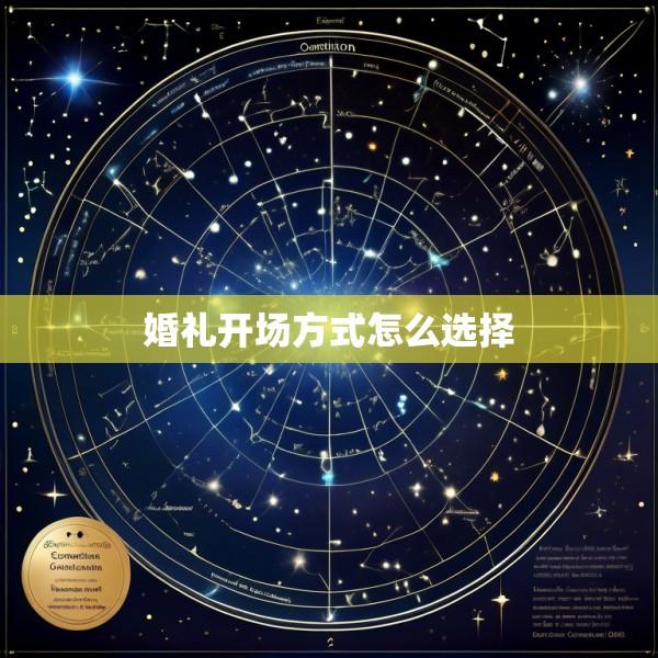 婚礼开场方式怎么选择
