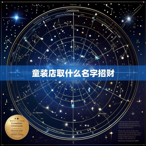 童装店取什么名字招财